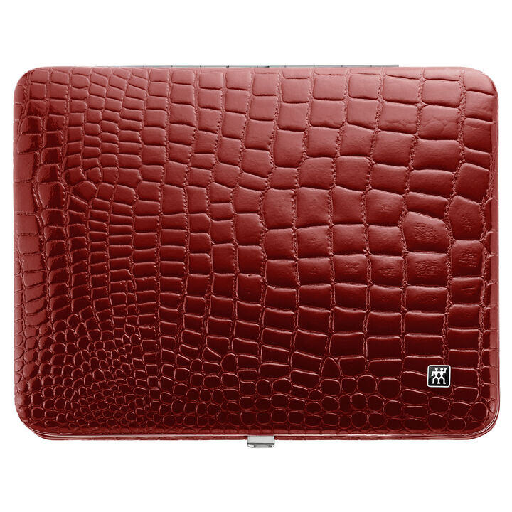 CLASSIC, 10-pc, Red, Leather, Frame Case, large 2