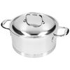 Atlantis 7, 22 cm 18/10 Stainless Steel Stew pot with lid silver, small 4
