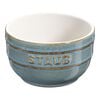 2 Piece ceramic round Ramekin set, ancient-turquoise,,large