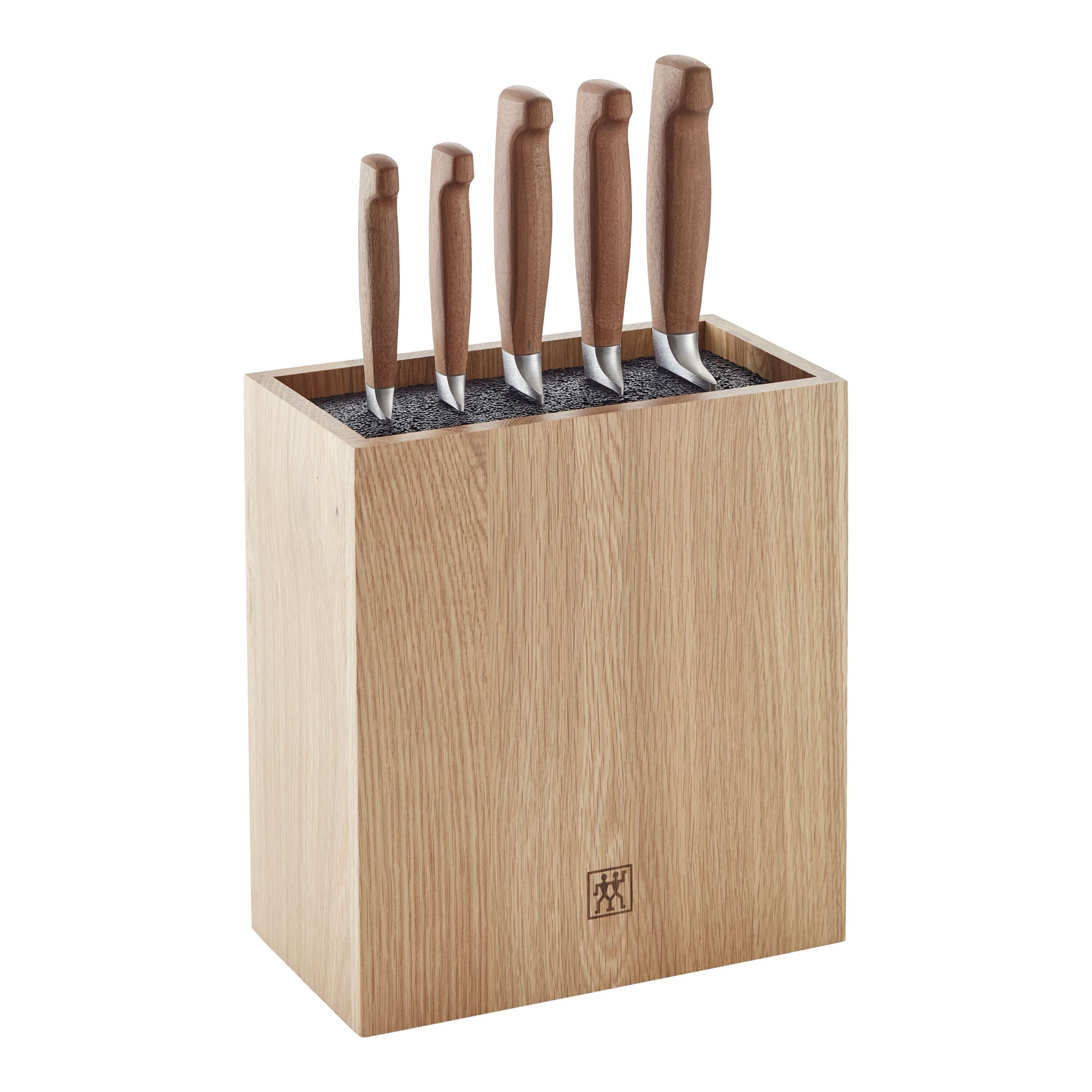 ZWILLING VIER STERNE 6-delig, Messenblok, Bruin - VIER STERNE - 