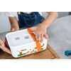 Fresh & Save, Vakuum Lunchbox DINOS L, Kunststoff, Weiß-grau, small 11
