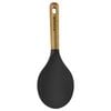 22 cm silicone Rice spoon, black, small 2