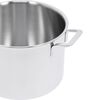 8 l 18/10 Stainless Steel Stock pot with double walled lid,,large