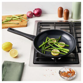 Aluminum Fry Pan, 10 inch, aluminum, Titanium-reinforced ceramic non-stick coating