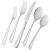 Silvano, 45-pc Flatware Set, 18/10 Stainless Steel , small 1