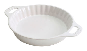 9-inch, Pie dish, white,,large 1