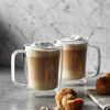 Cafe Roma, 2-pc  Latte Glass Mug Set, small 3