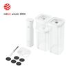 Fresh & Save CUBE, CUBE Vacuum Starter Set, S / 6 Piece, transparent-white, small 1