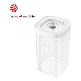 CUBE Box 2S / 11 cm, transparent-white