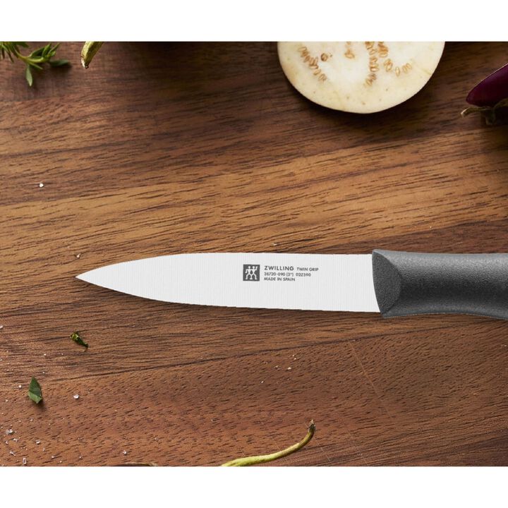 TWIN Grip, 3-inch, Paring knife, black, large 3