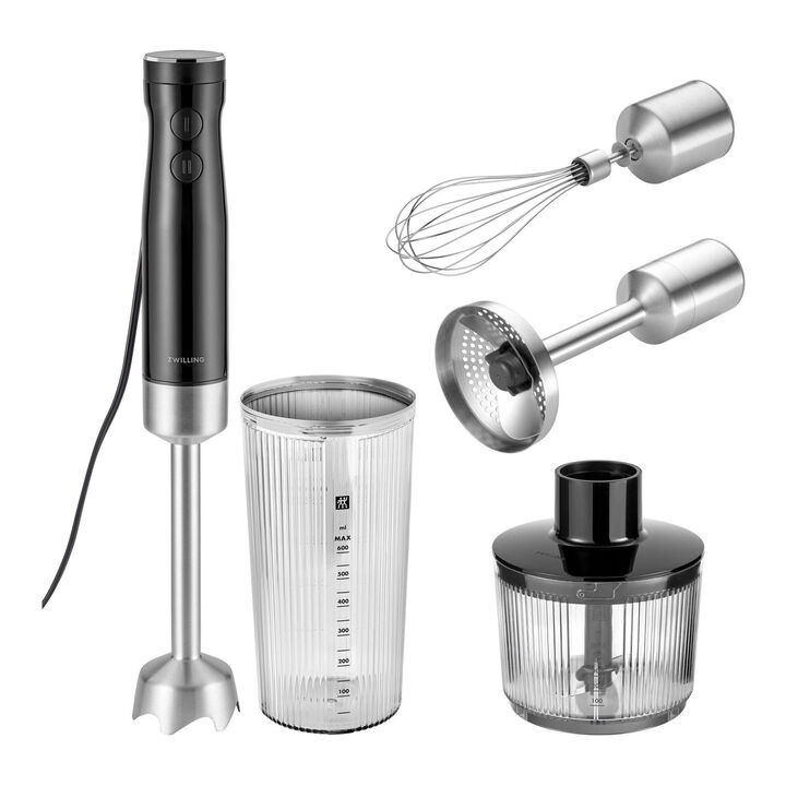 Enfinigy, 4-pc Hand Blender With Accessories Set, large 1