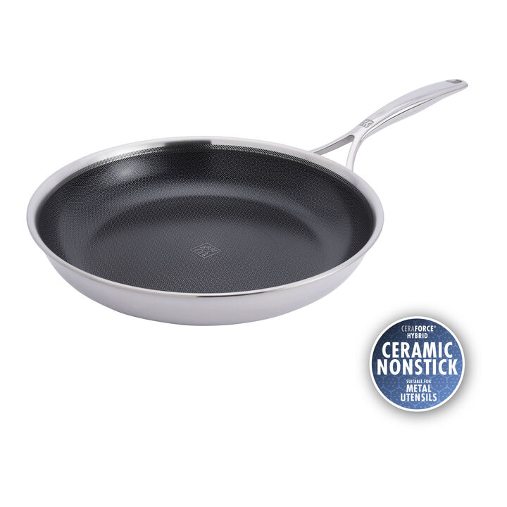 Peak, 9.5-inch, Ceramic Hybrid Frying Pan, large 1
