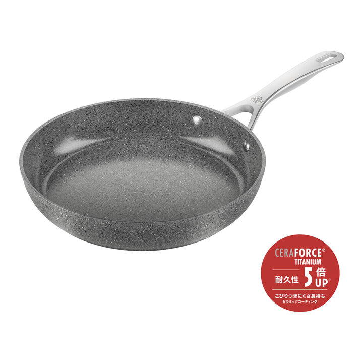 サリーナ セラミック, フライパン, 28 cm, アルミニウム, チタン強化セラミック・ノンスティック・コーティング, large 1