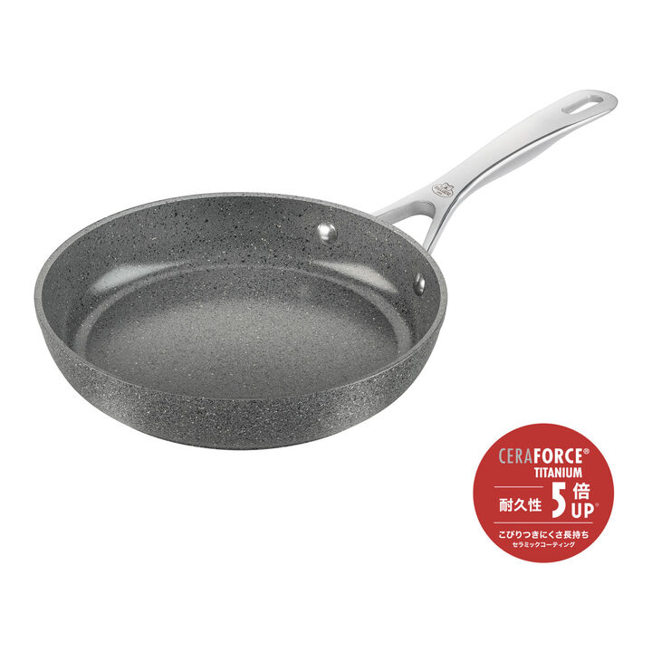 サリーナ セラミック, フライパン, 24 cm, アルミニウム, チタン強化セラミック・ノンスティック・コーティング, large 1