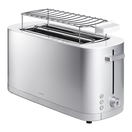 ZWILLING Enfinigy, 2 LONG SLOTS TOASTER WITH BUN WARMER - SILVER