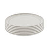 Dining Line, Tallriksset 22 cm, 6 st, White Truffle, small 1