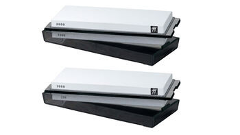 Set of 2 Double Sided Sharpening Stones 1
