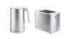 Kettle And 2 Slot Toaster Set Silver