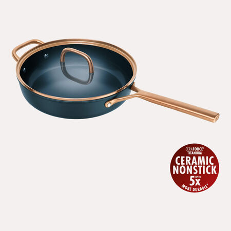 28 cm round Aluminium Saute pan