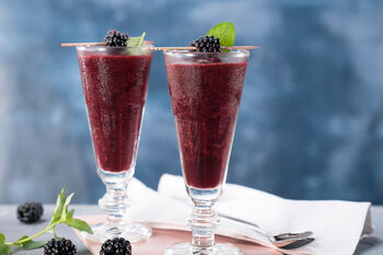 Blackberry Bourbon Margarita