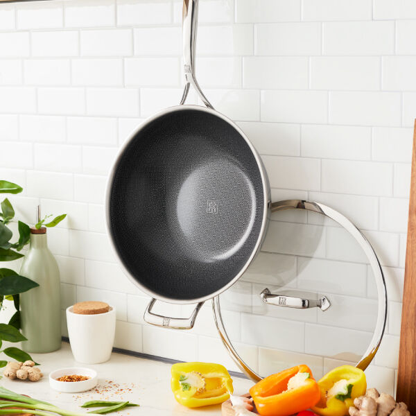 Buy ZWILLING Peak 12-inch, 18/10 Stainless Steel, Wok With Lid