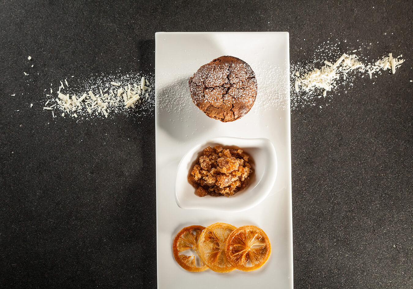 Chocolate lava cakes