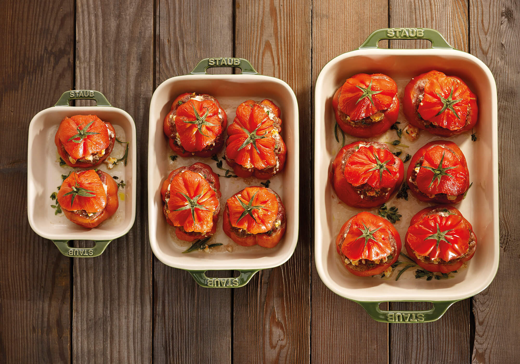 Stuffed beef tomatoes