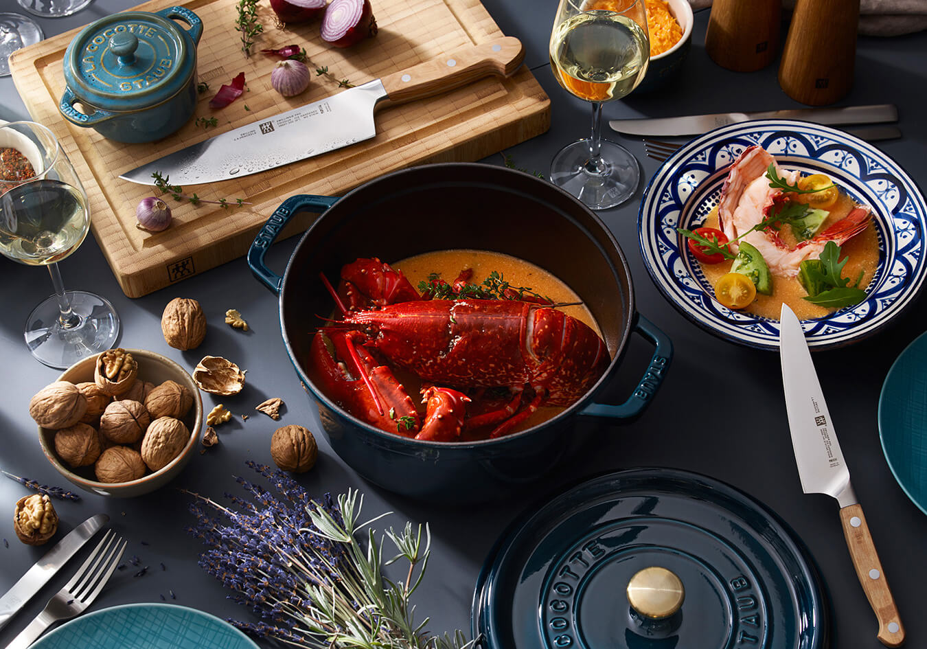 BRETON BLUE LOBSTER IN BISQUE SAUCE