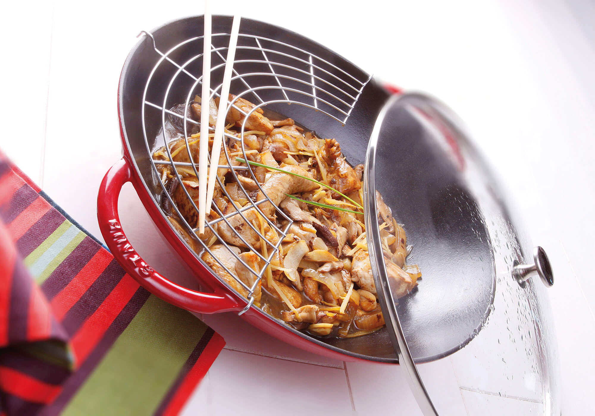 Turkey stir fry with ginger sauce