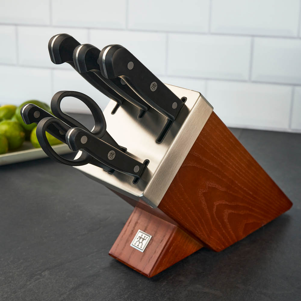 Gourmet Knife Block Self-sharpening, 7 Pieces - Zwilling @ RoyalDesign