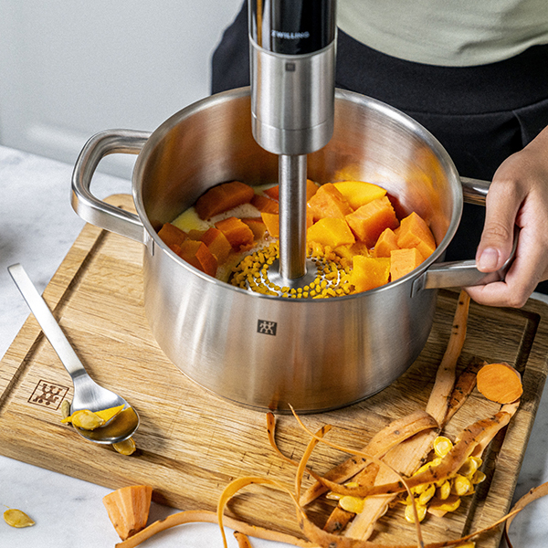 Zwilling Enfinigy Automatische Melkopschuimer Zilverkleurig - Romig Schuim Voor Koffie En Thee