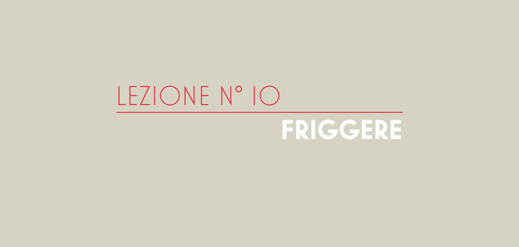 Ballarini - tecniche di cottura - friggere