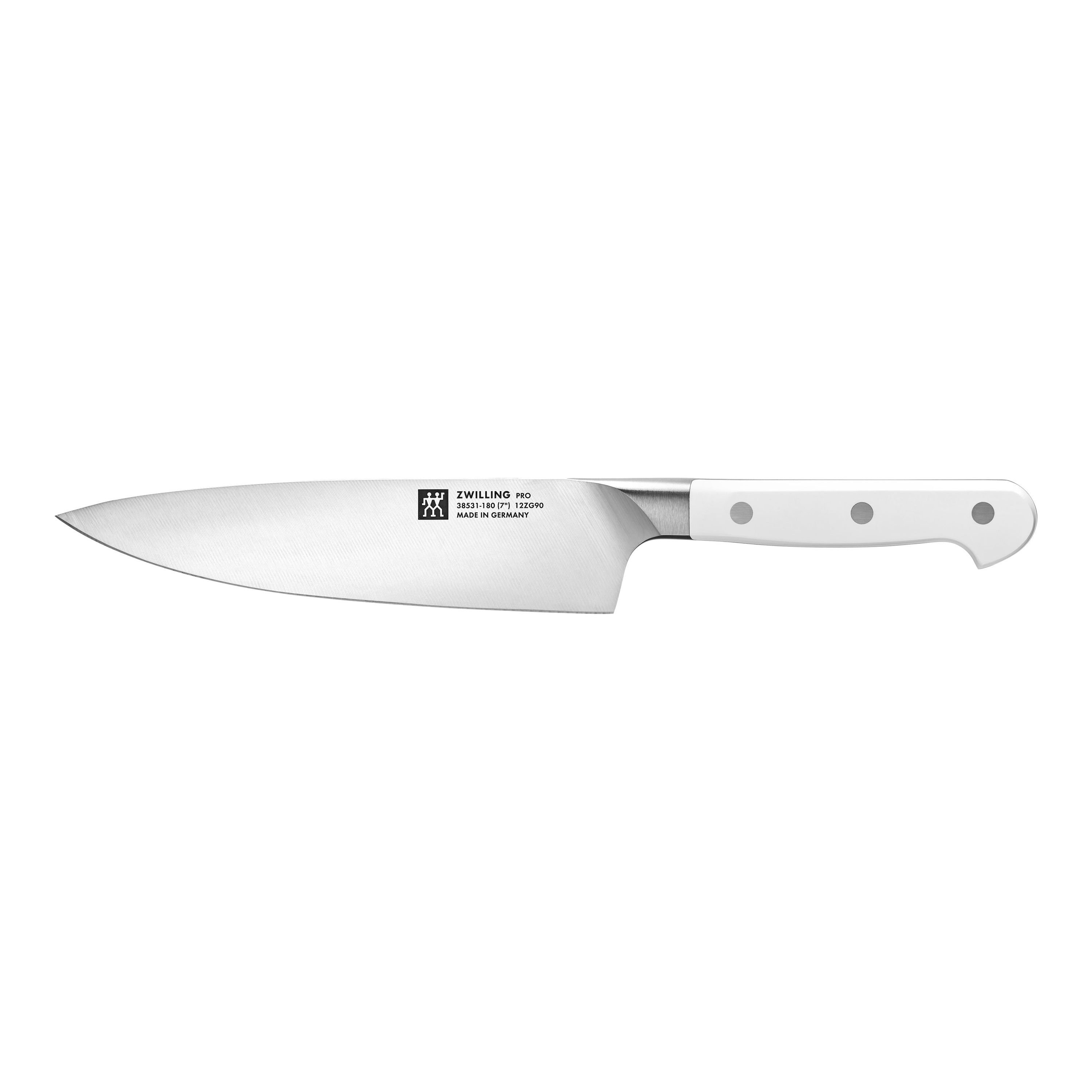 chef's knife, 7 PRO white handle PROMO 11/19-12/31 - Whisk