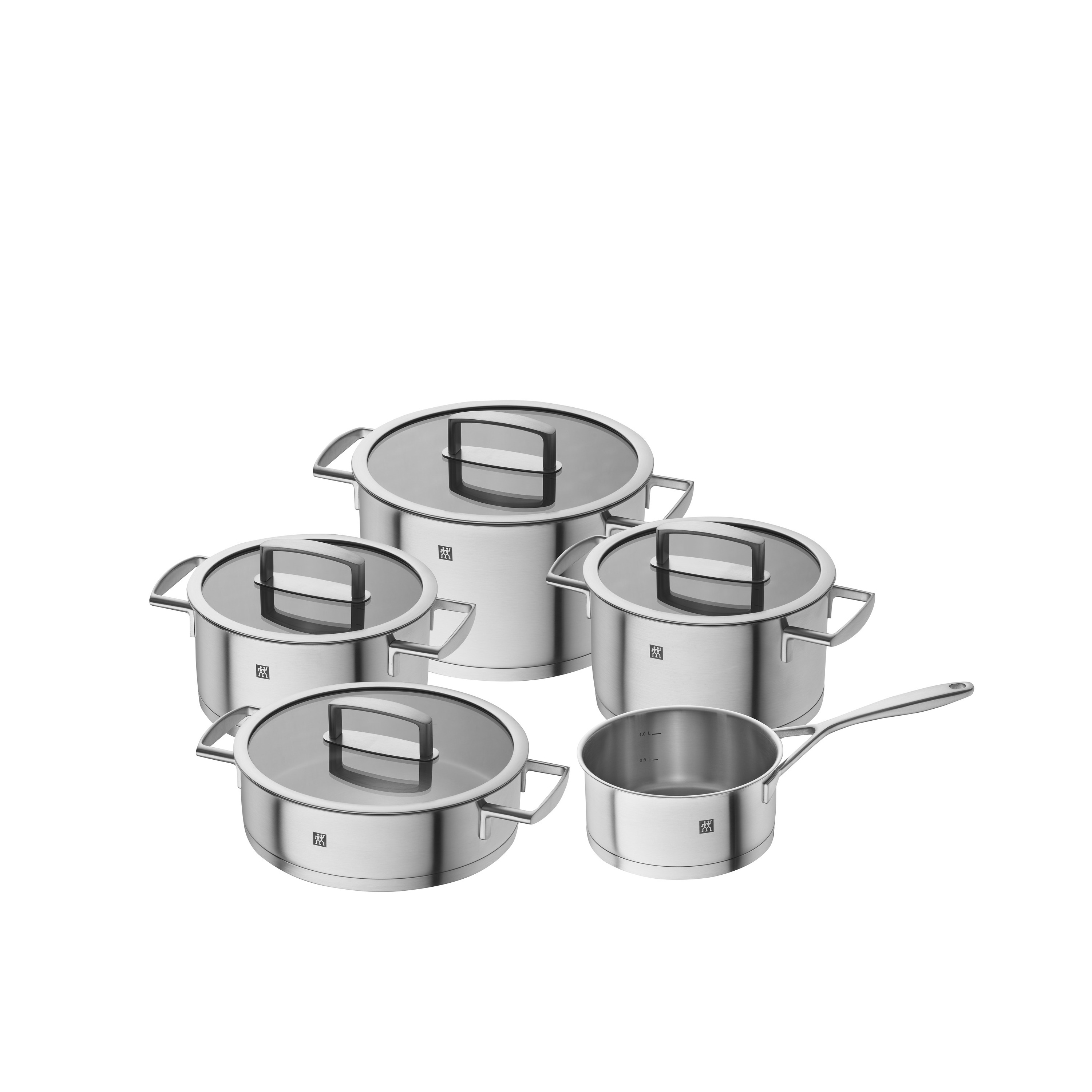 ZWILLING Vitality Kochtopfset 5tlg, 18/10 Edelstahl