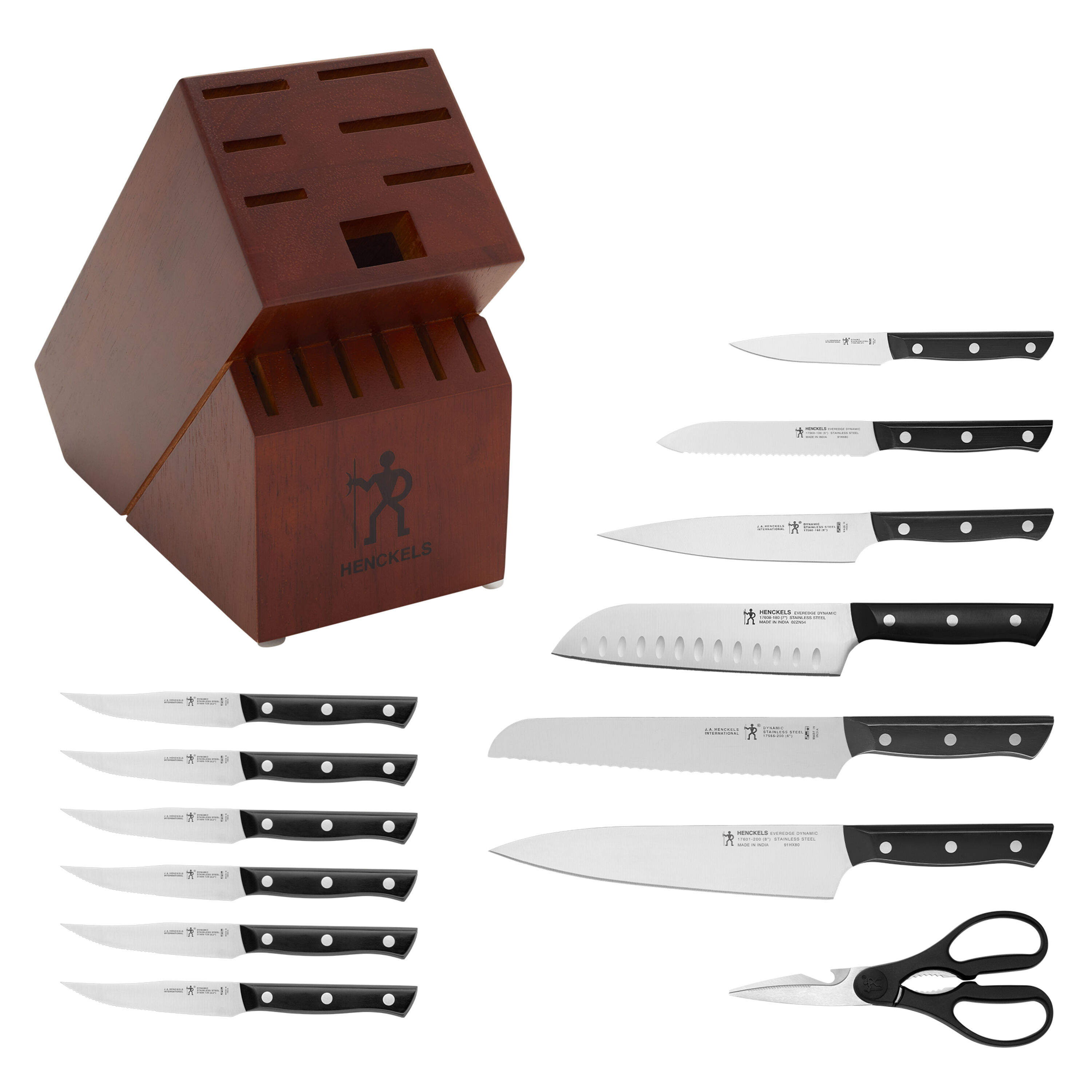 Henckels Dynamic 7-Pc Knife Block Set