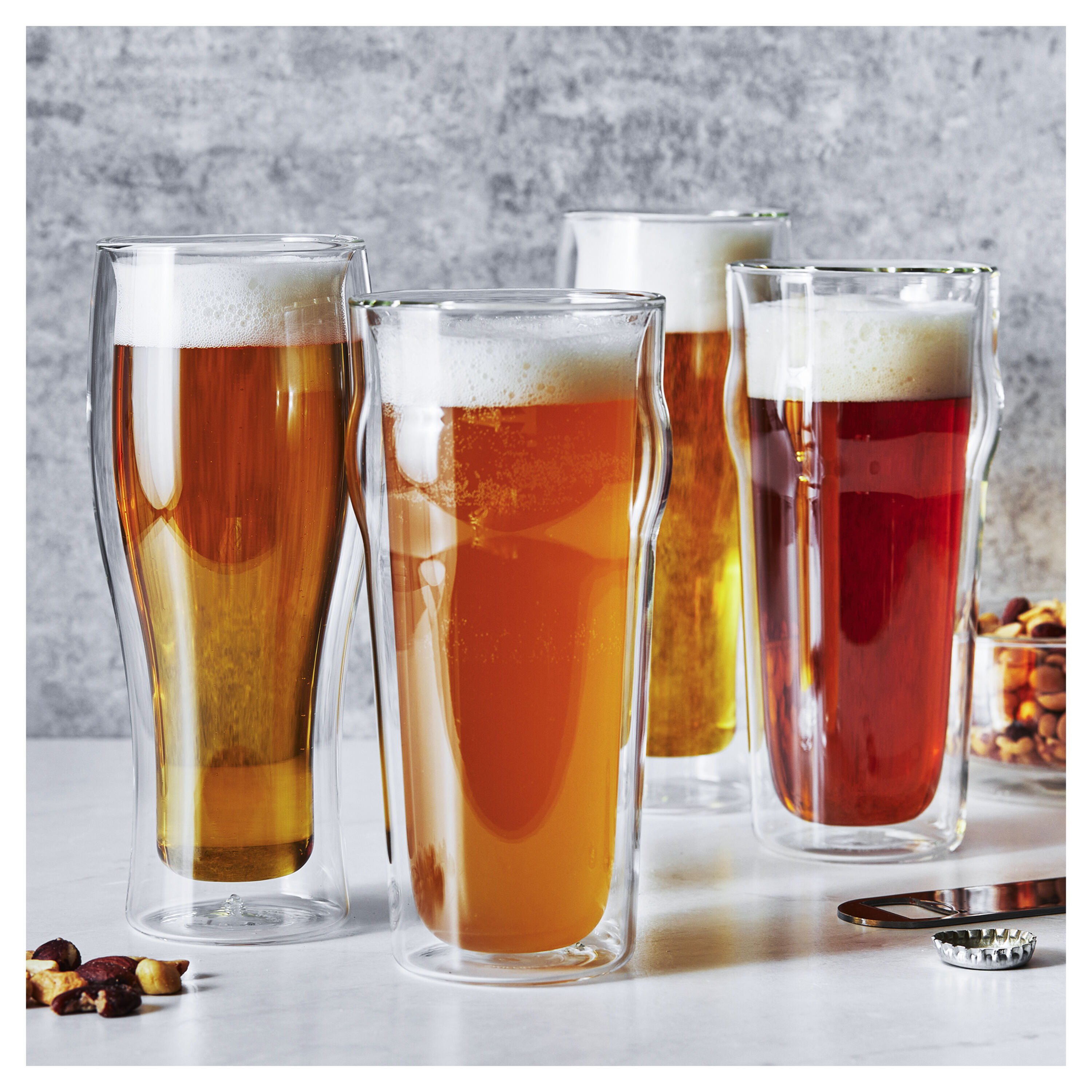 Buy ZWILLING Sorrento Double Wall Glassware 4-pc, Beer Glass Set