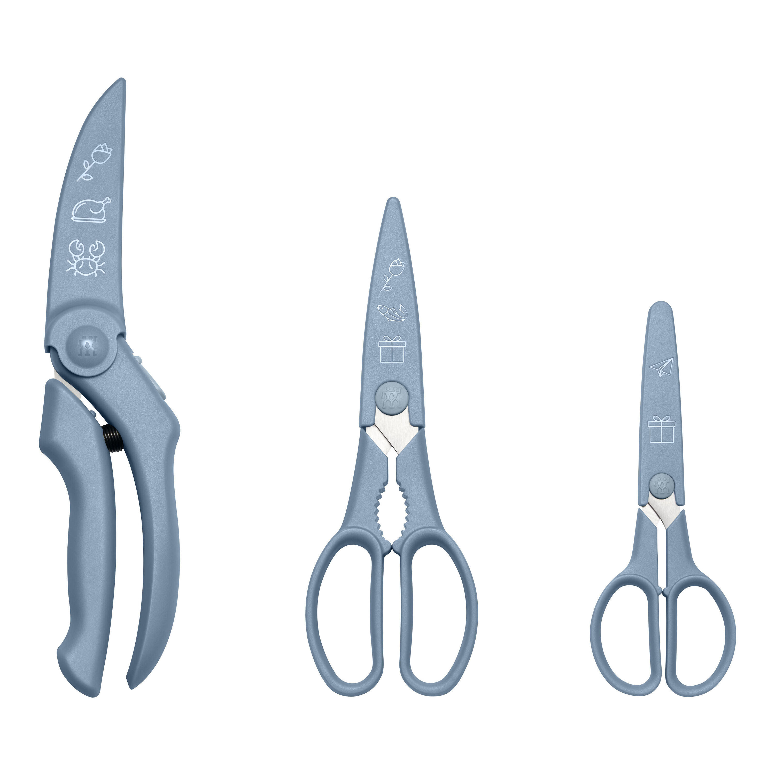 Buy ZWILLING Now S Shears set 3 Piece, stainless steel | ZWILLING.COM