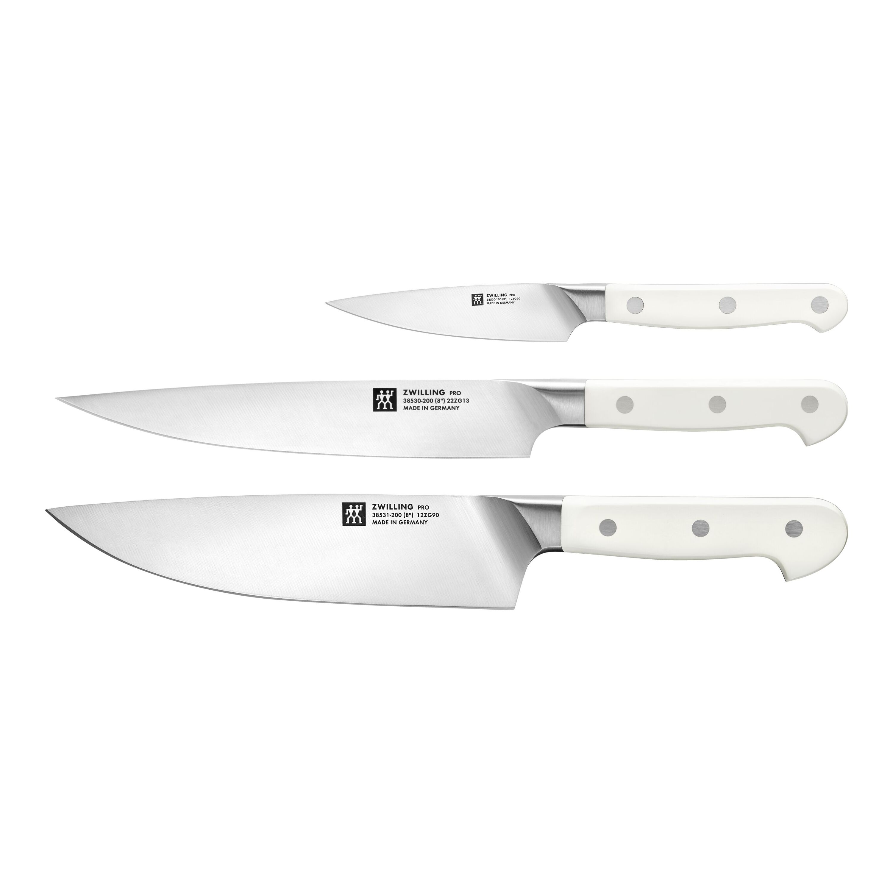 ZWILLING Set de 3 couteaux (3 pièces: Couteau à Larder/Garnir