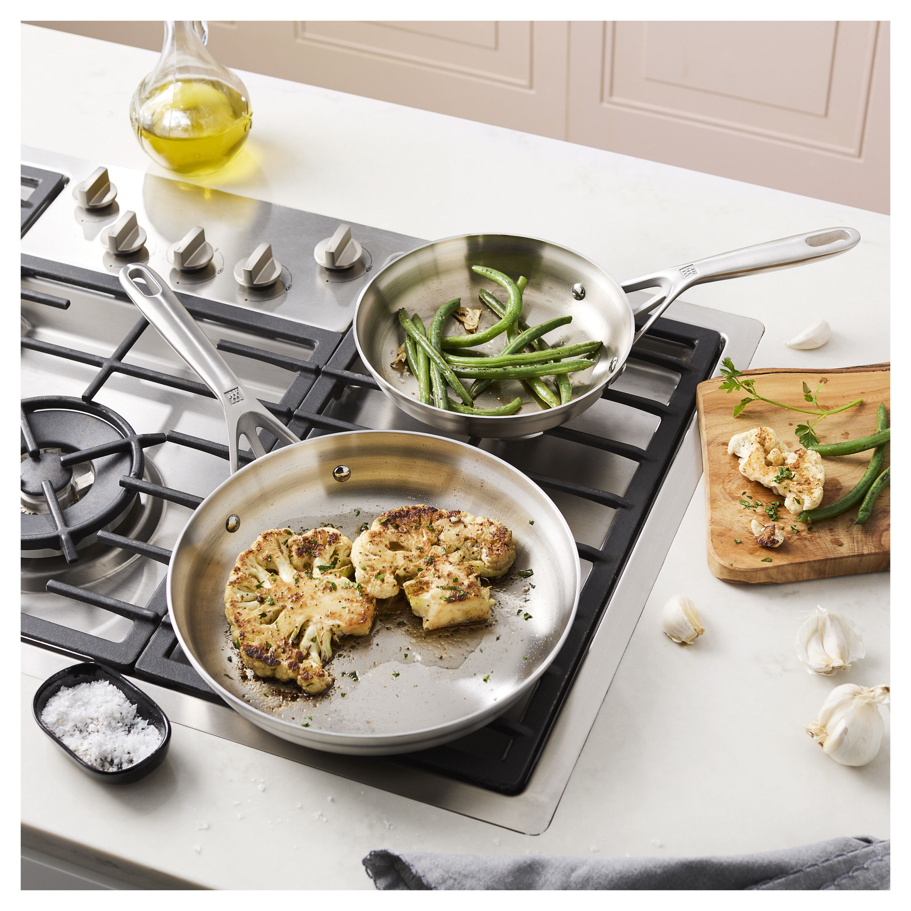 Buy ZWILLING Motion Stainless Steel Frying pan set | ZWILLING.COM