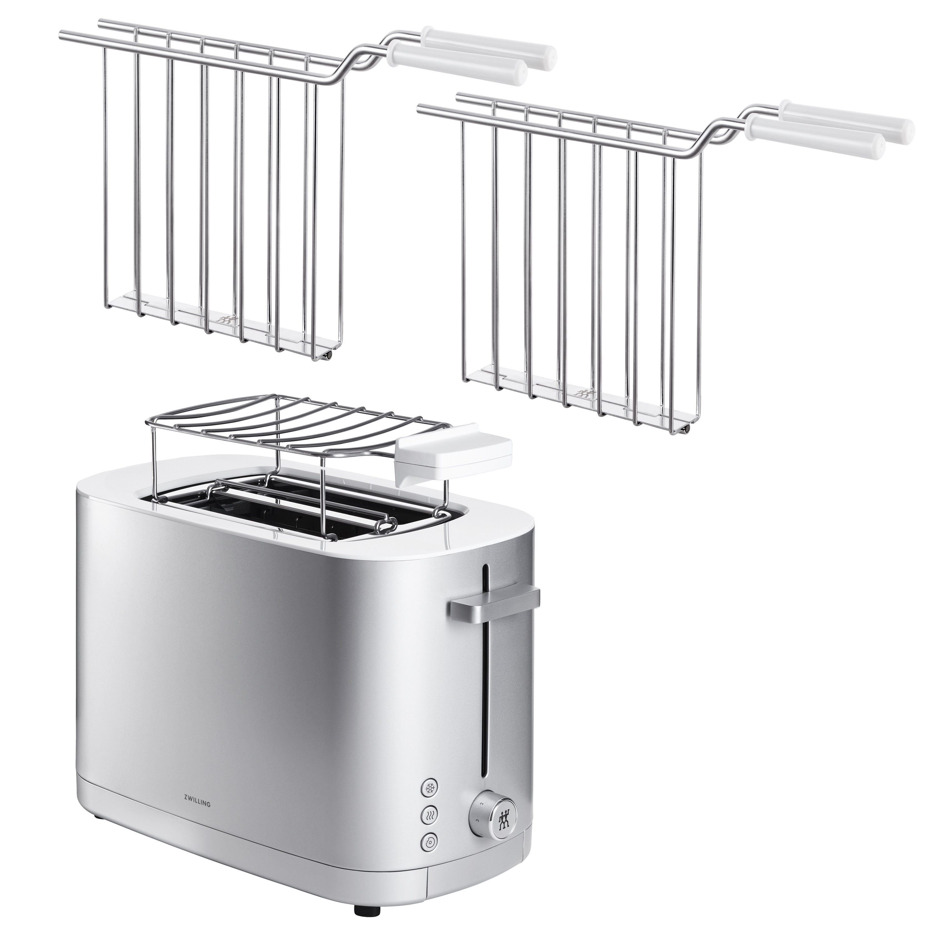 Enfinigy Short slot toaster with sandwich tongs, 4 pcs.
