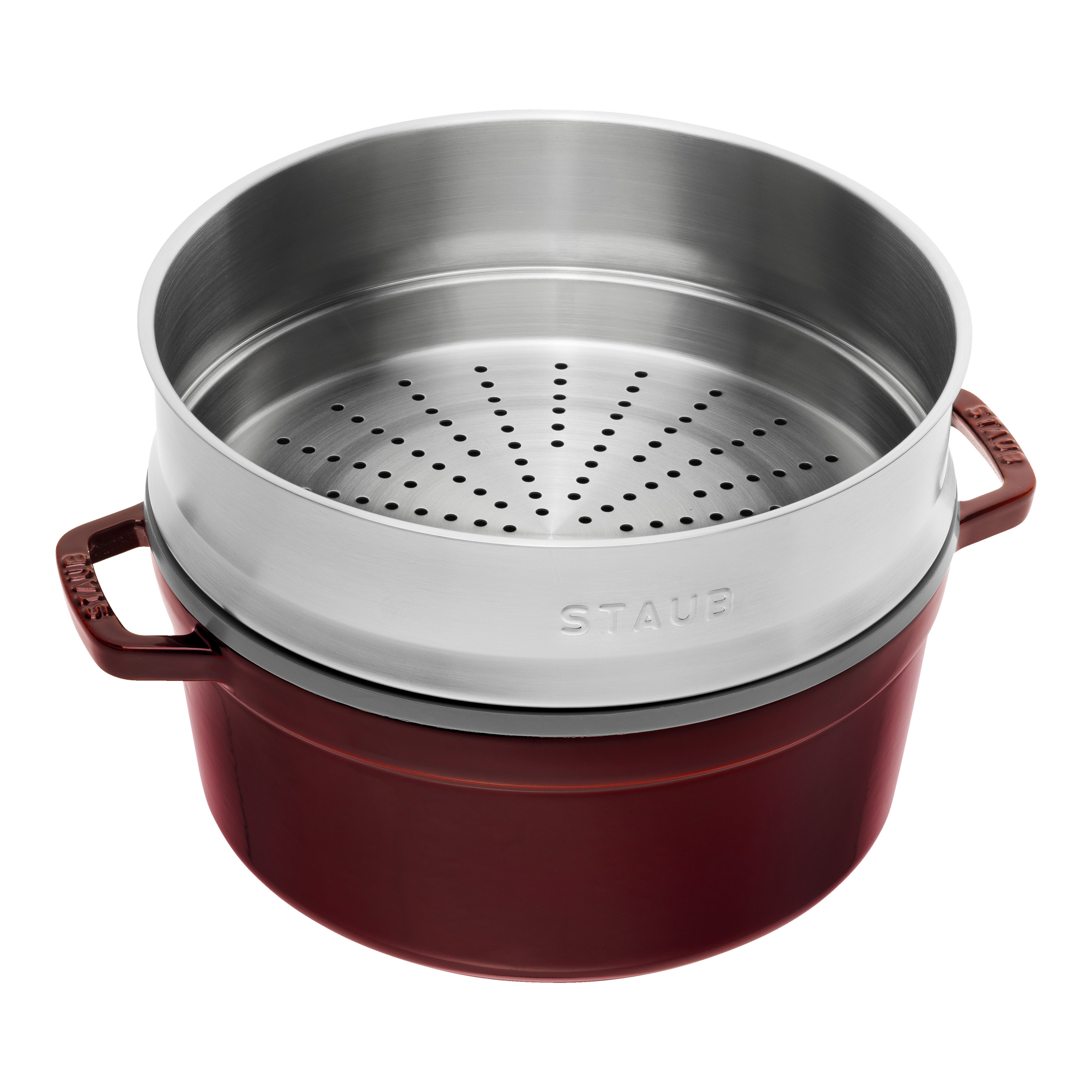 Buy Staub La Cocotte Cocotte with steamer | ZWILLING.COM Buy Staub La Cocotte Cocotte with steamer | ZWILLING.COM