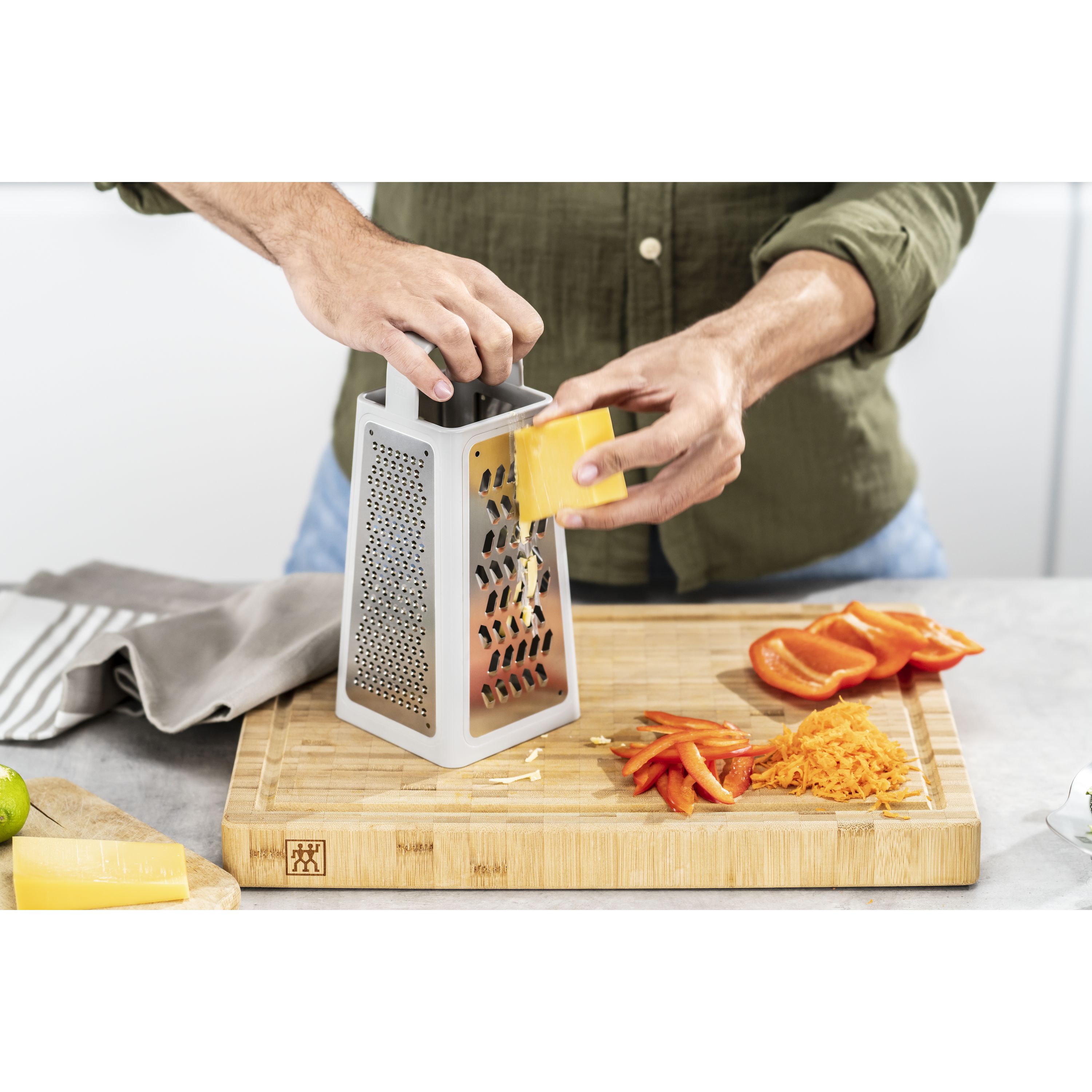 Cuisipro Three-Way Flat Grater - Kitchen & Company