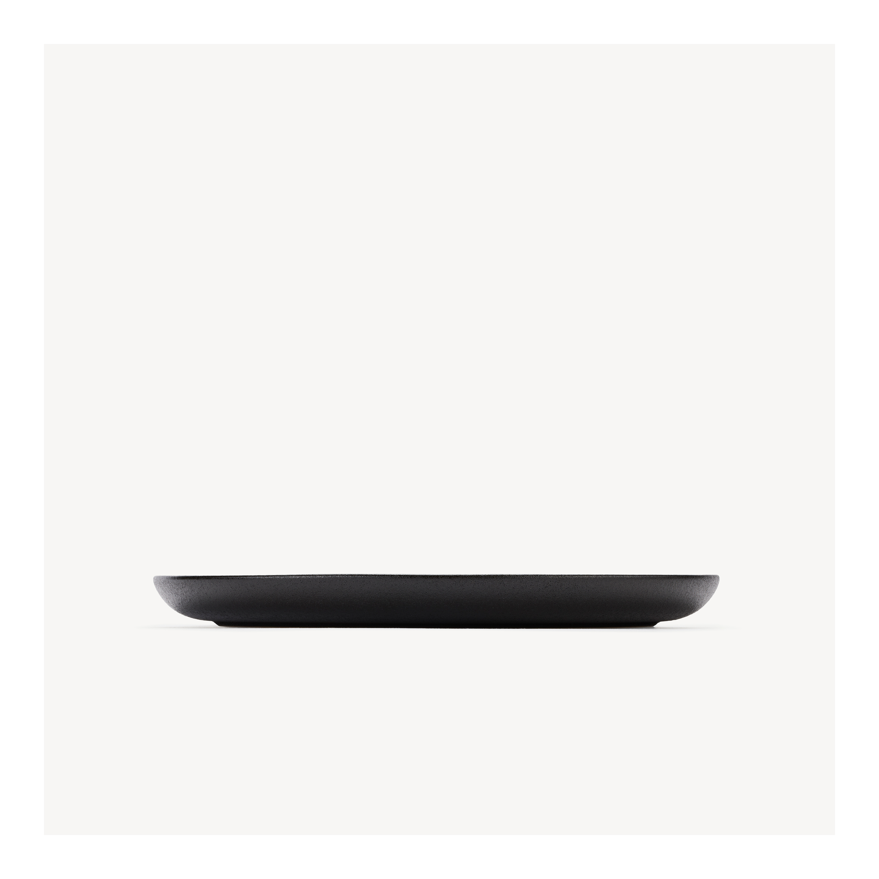 ストウブ Dining Line プレート フラット 26 cm, セラミック, ブラック