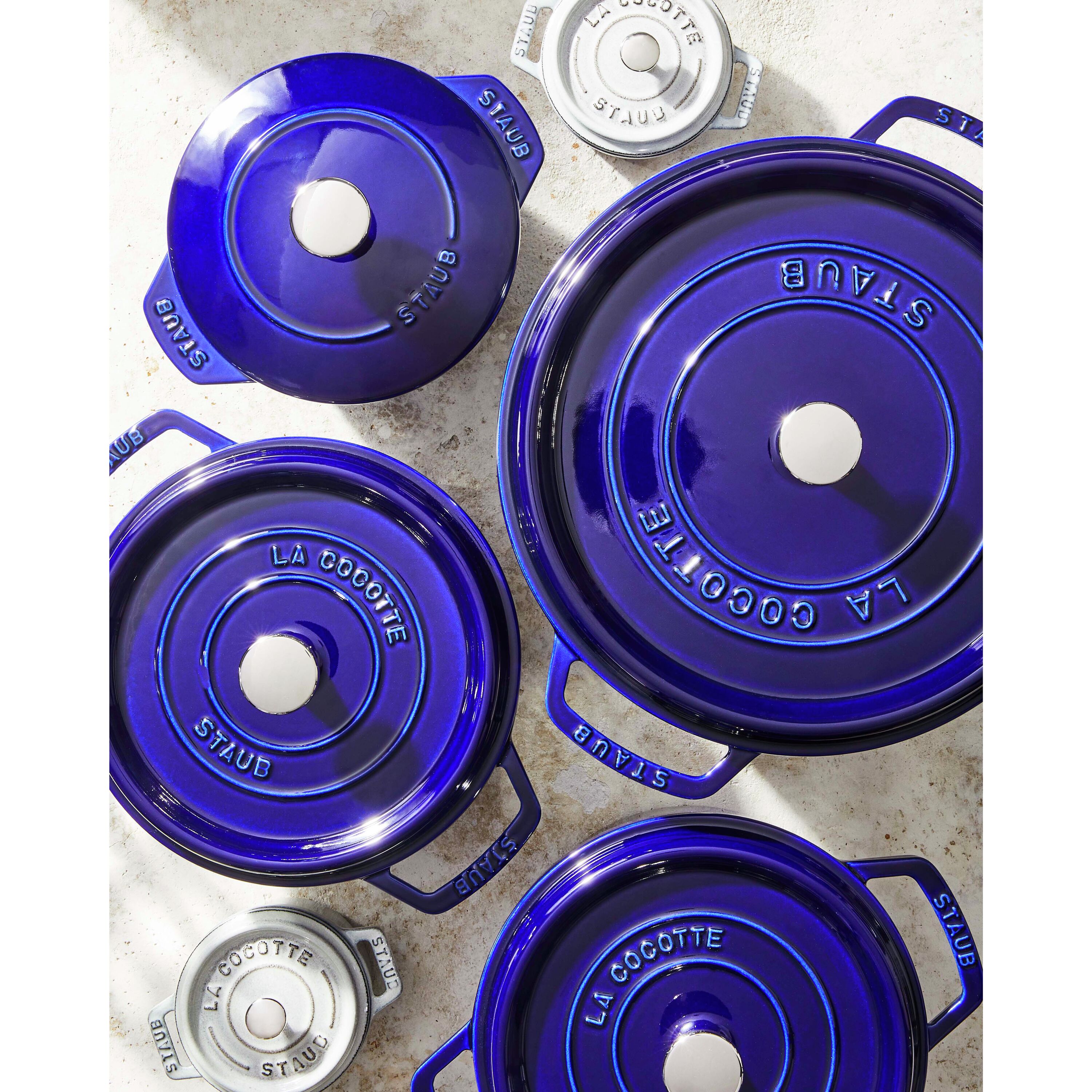 Buy Staub La Cocotte 5.25 l cast iron round Cocotte, dark-blue