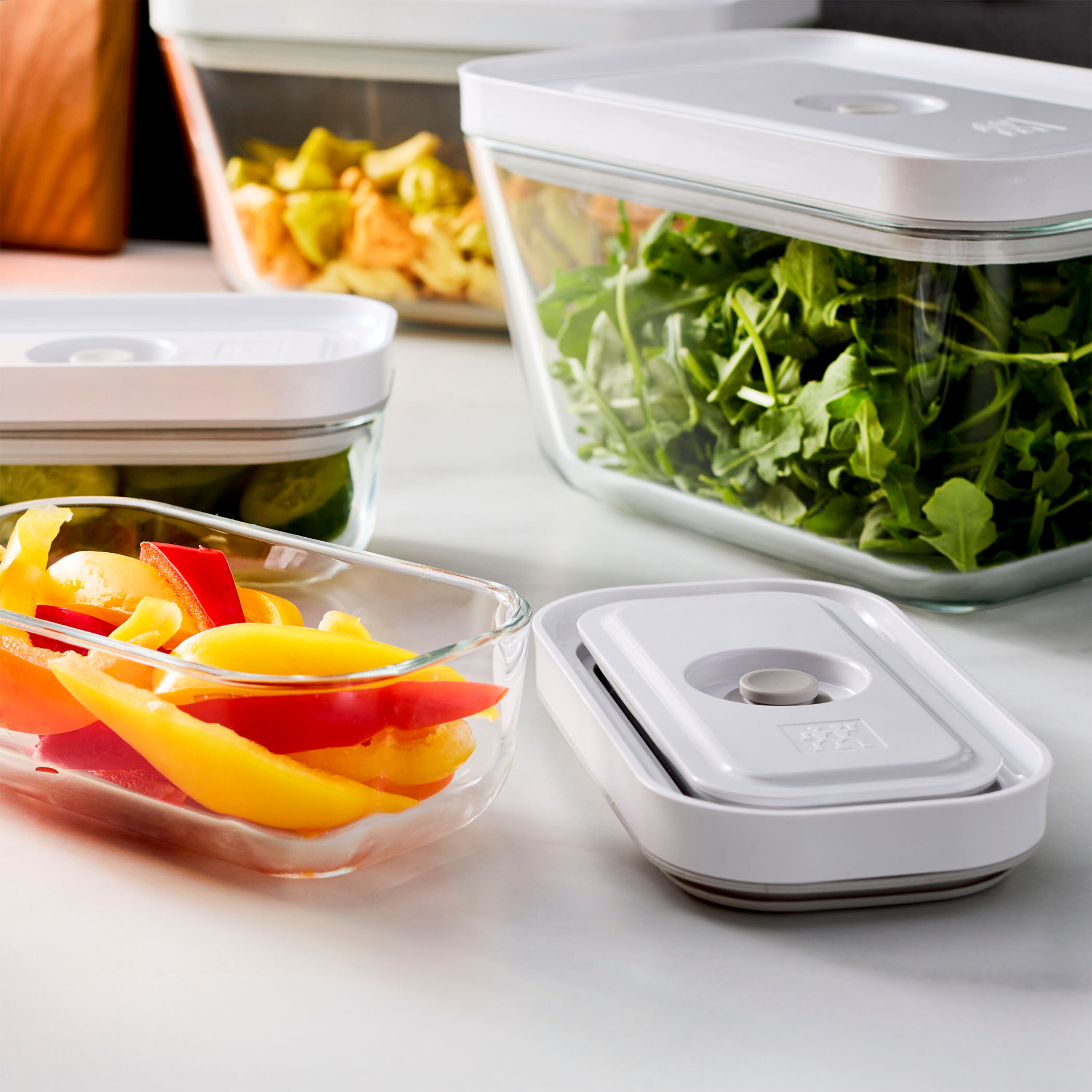 Buy ZWILLING Fresh & Save 4-pc, Vacuum Box Set, Glass, Grey