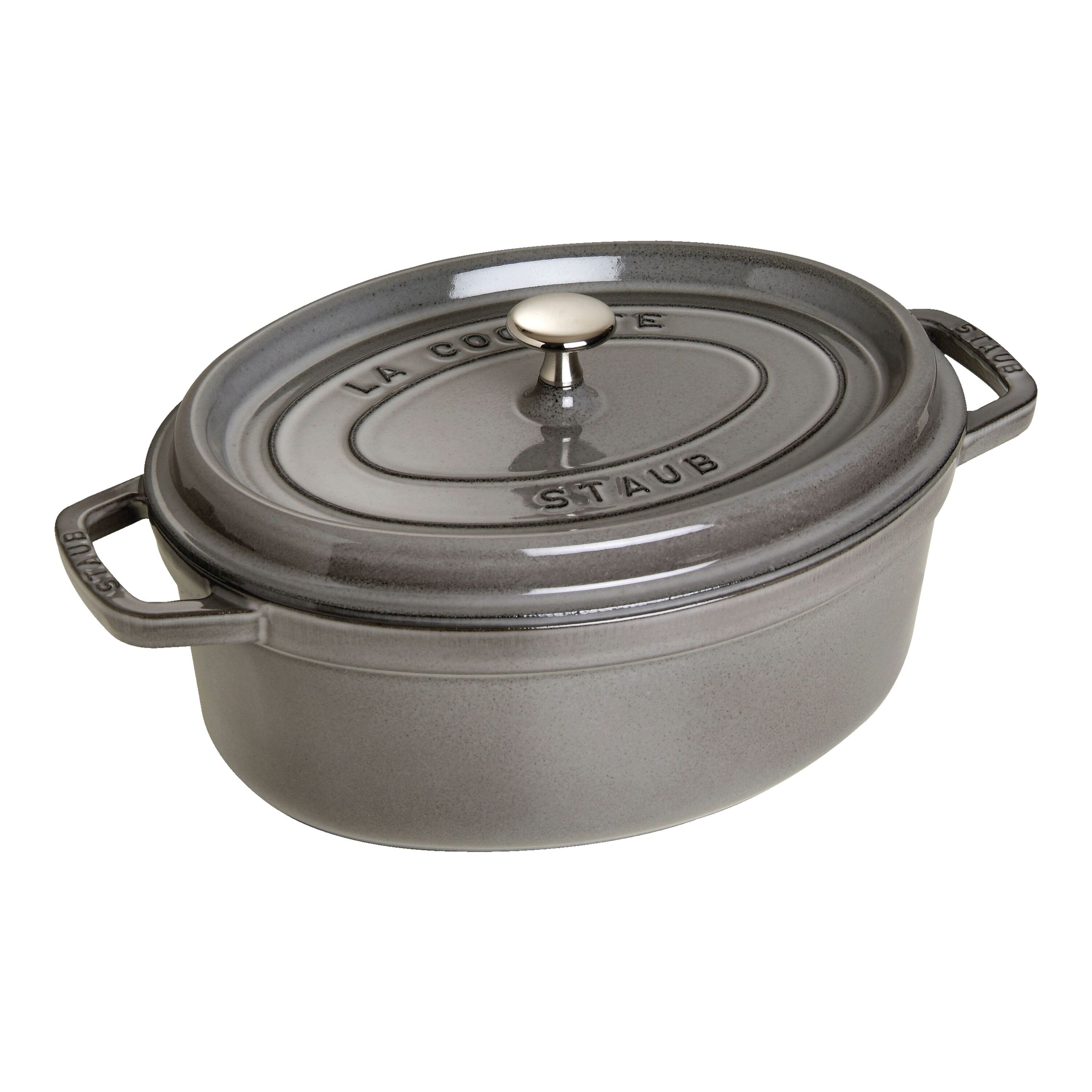 STAUB LA COCOTTE グレー 27cm ピコ・ココット ストウブ オーバル 27cm グレー | STAUB : ZWILLING