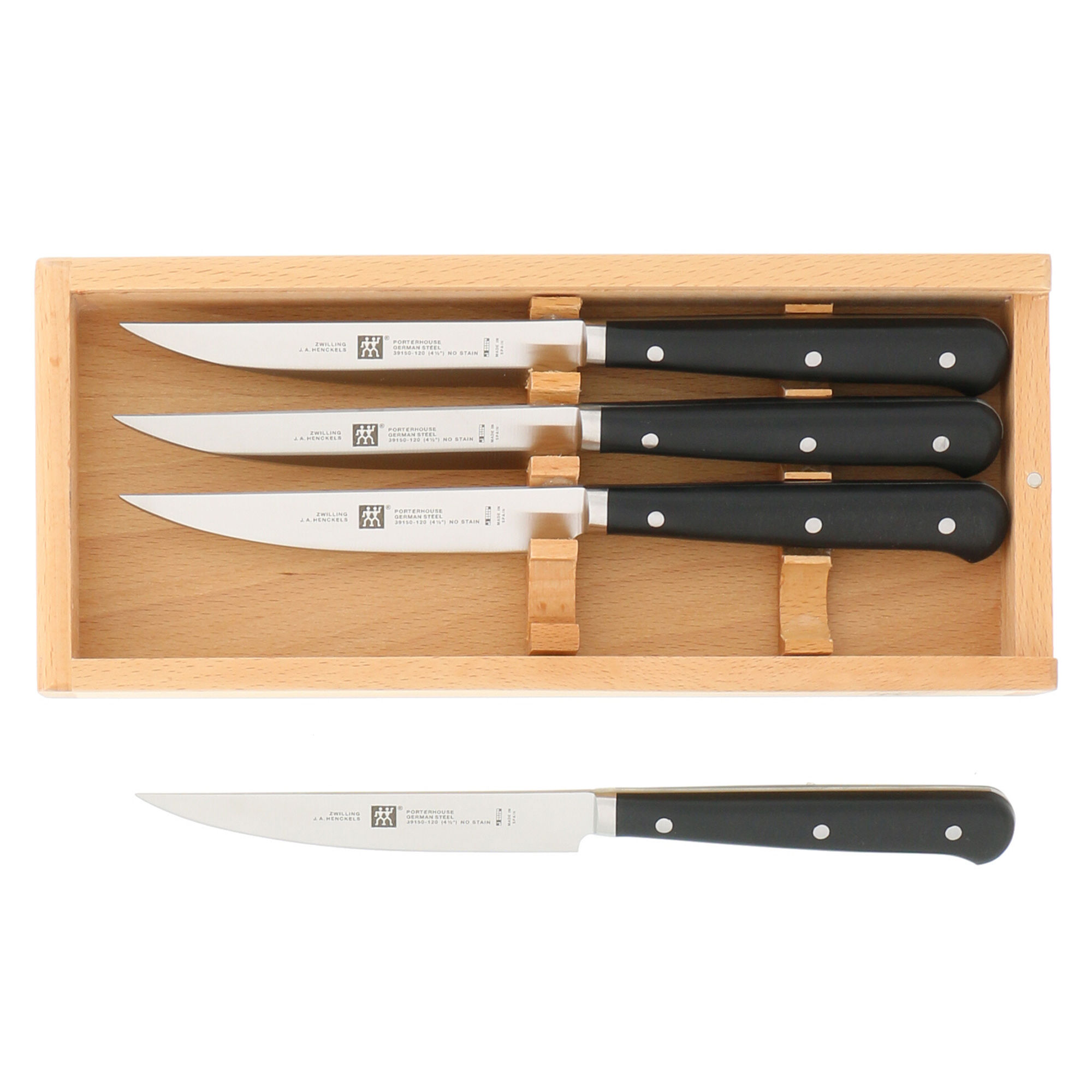 Wölfe 4 Pc Steak Knife Set – Tahoe Kitchen Co