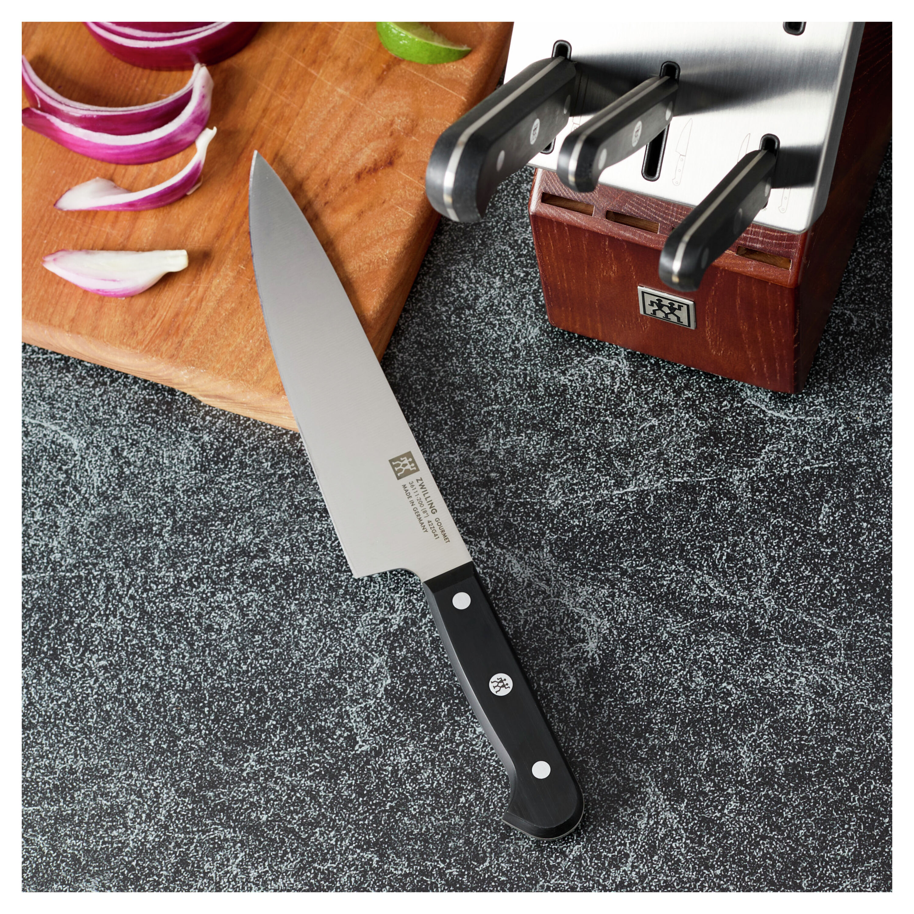 Buy ZWILLING Gourmet 7-pc, Self-Sharpening Knife Block Set , Brown