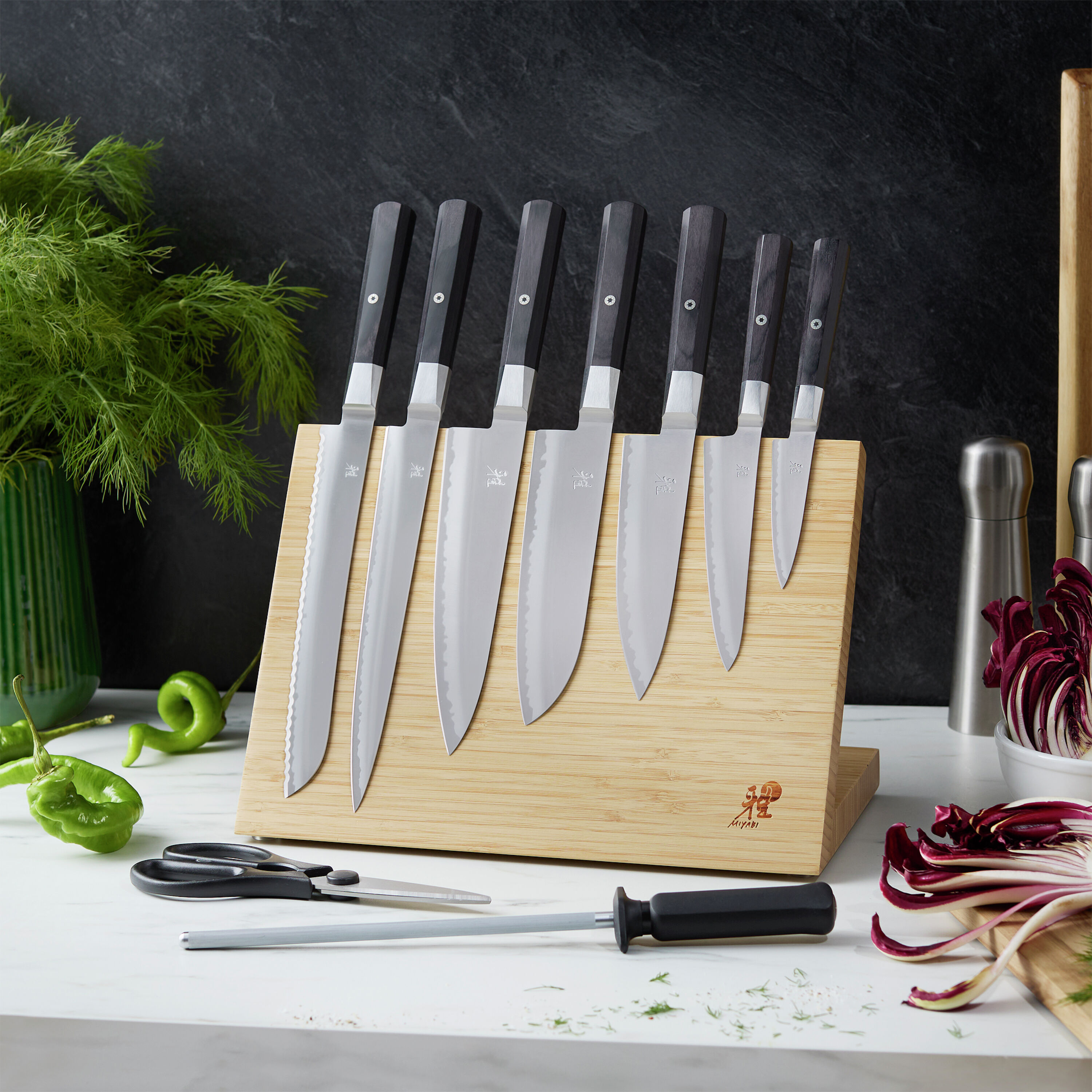 Buy MIYABI KOH 4000FC Knife block set | ZWILLING.COM