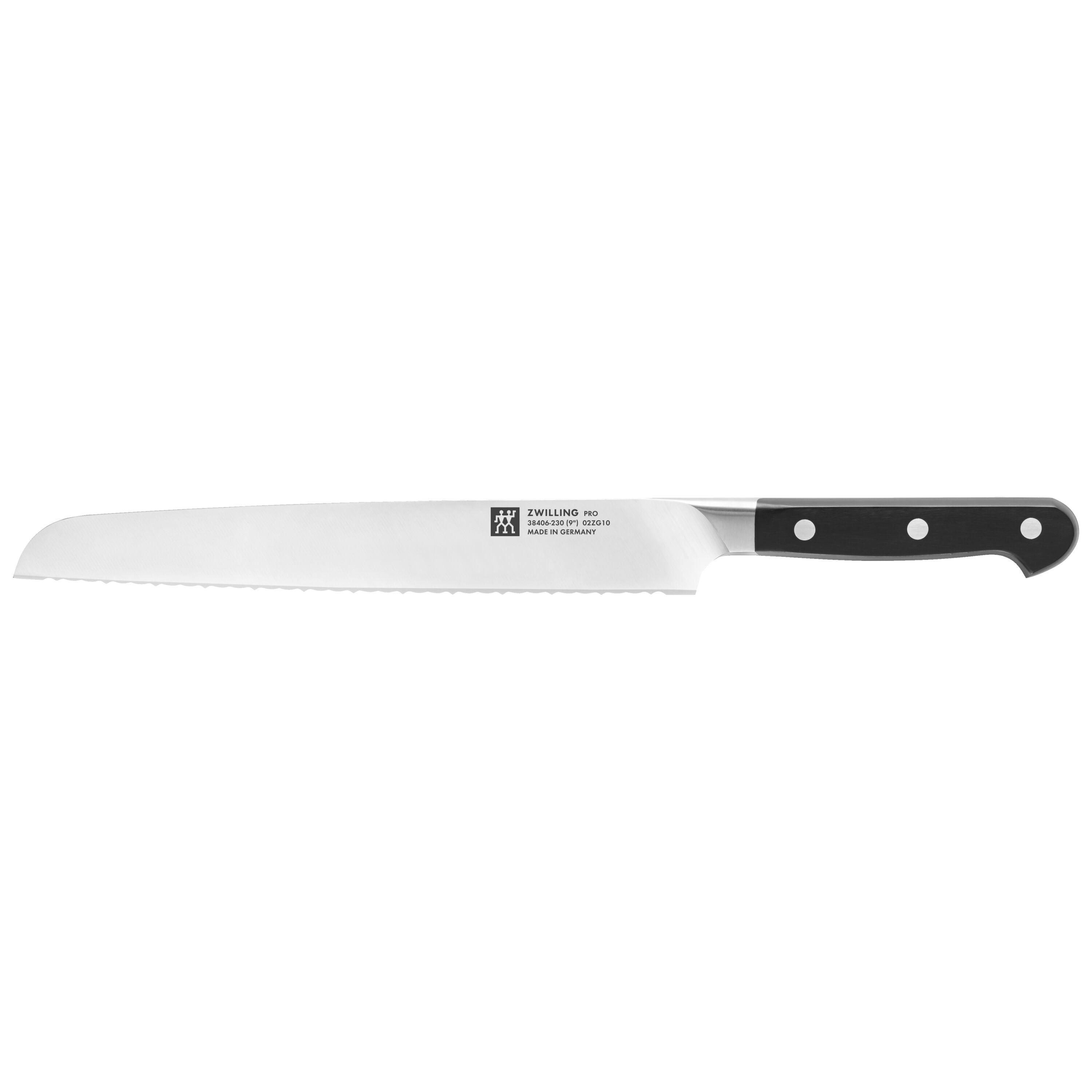 Kitchen Delight 8 Stainless Steel Serrated Bread Knife with Wood Handle  SHARP